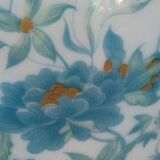 Haviland Limoges vase – Nankin turquoise and gold decoration – 17 cm