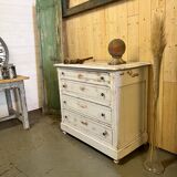 Patinated chest of drawers