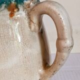 Antique dragonfly slip pitcher