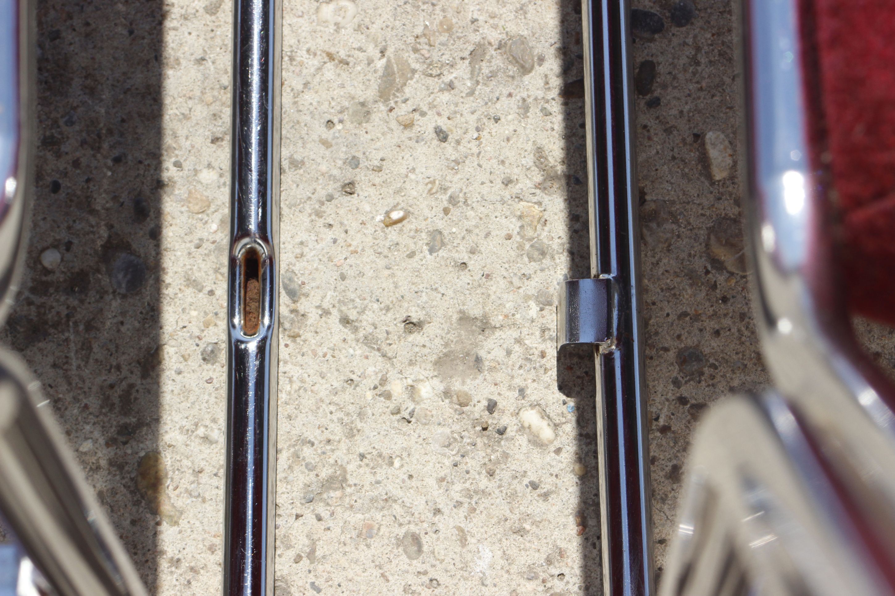 Space Age Chairs in Chrome and Velvet, 1970s, Set of 4