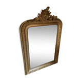Classic-style gold mirror - 122x78cm
