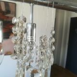 Suspension cristal luminaire reglable