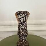 Small fat lava vase
