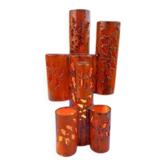 Vintage ceramic lamp from the 1950s/60s by Honoré Camos