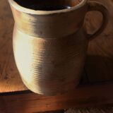 Pichet cruche en terre cuite vintage