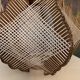 Suspension bois et fil scandinave vintage