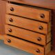 Vintage Scandinavian teak sideboard (220 cm)