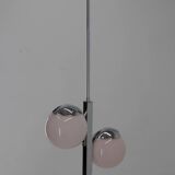 Art Deco Pink Pendant, 1930, Restored