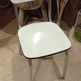 Chaise vert d'eau formica