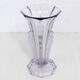Vase Art Déco en verre