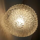 Suspension 60s-70s in metal and glass