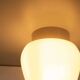 Vintage opaline ceiling light from the 1950s, minimalist.