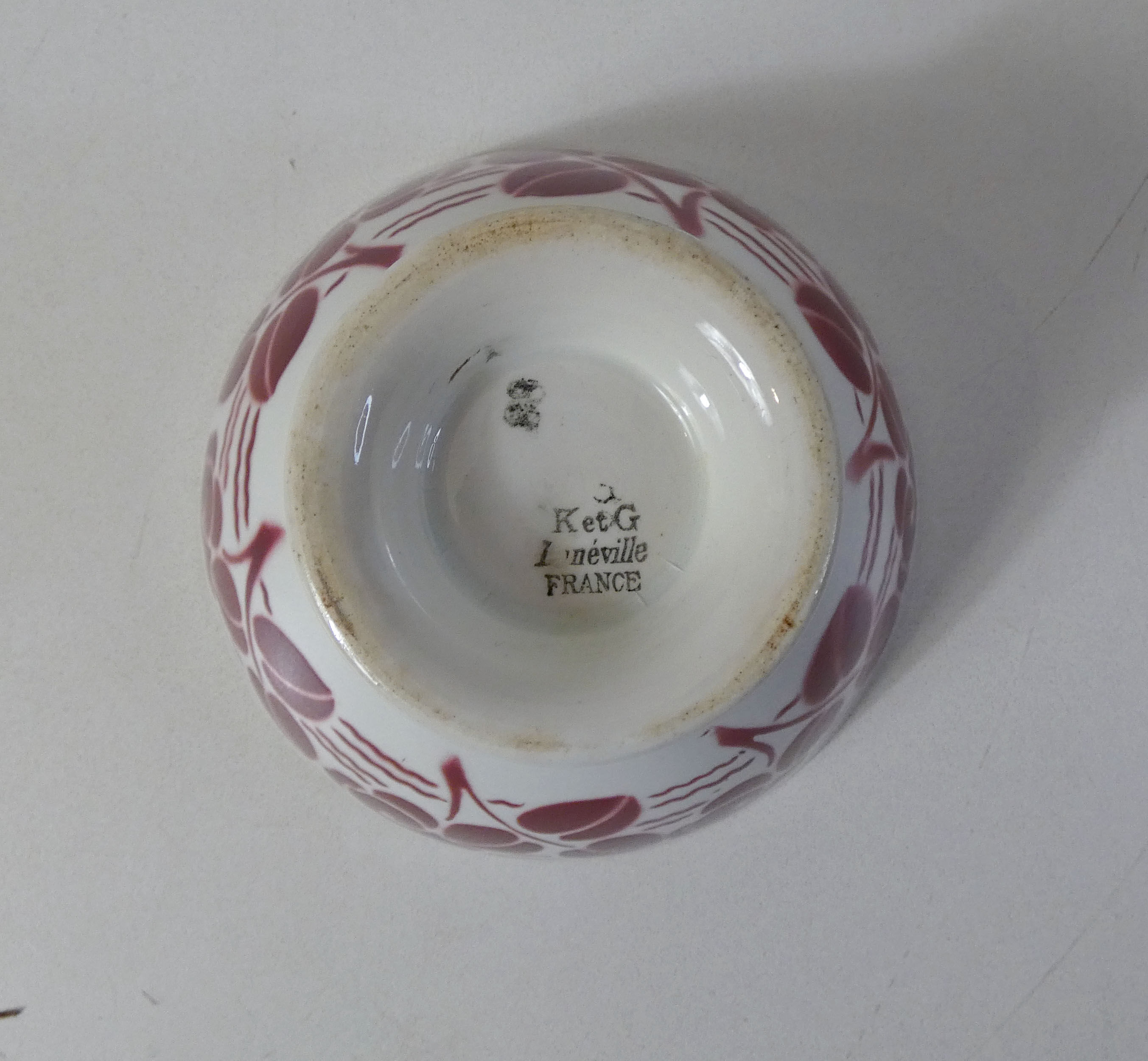 old little faience bowl