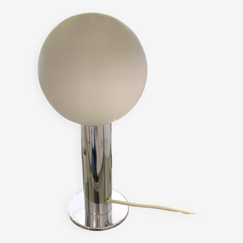 Vintage 1970 opaline table lamp