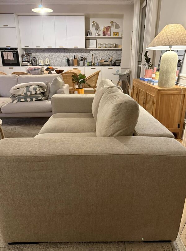 Canapé Beige 2 places BoConcept