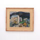 Peinture sur papier de marius woulfart (1905 - 1991), vers 1940