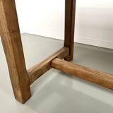 Small old farmhouse table with square legs
