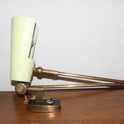 Wall lamp Stilnovo adjustable arm brass