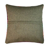 Vintage turkish kilim cushion cover , 40 x 40 cm