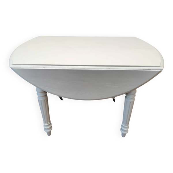 Console/table convertible en acajou