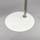 Mid-century White Metal Table Lamp, Czechoslovakia