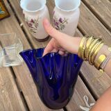 Blue vase