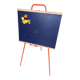 Old school board collapsible orange tube