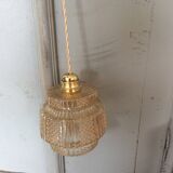 Glass pendant light