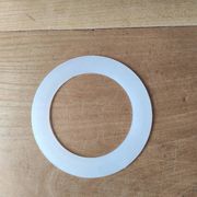 Globe de lampe en opaline moulé diamètre 16 cm