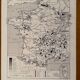 Old geological map of France - 1930