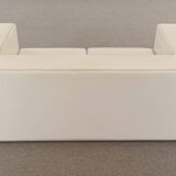 Throw Away Sofa by Willie Landels for Zanotta 1965 in white vinyl
