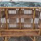 Vintage rattan bar