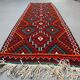 Turkish kilim runner 330x100 cm, vintage kelim rug, long and narrow 2512