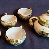 Keraluc teapot + 4 cups