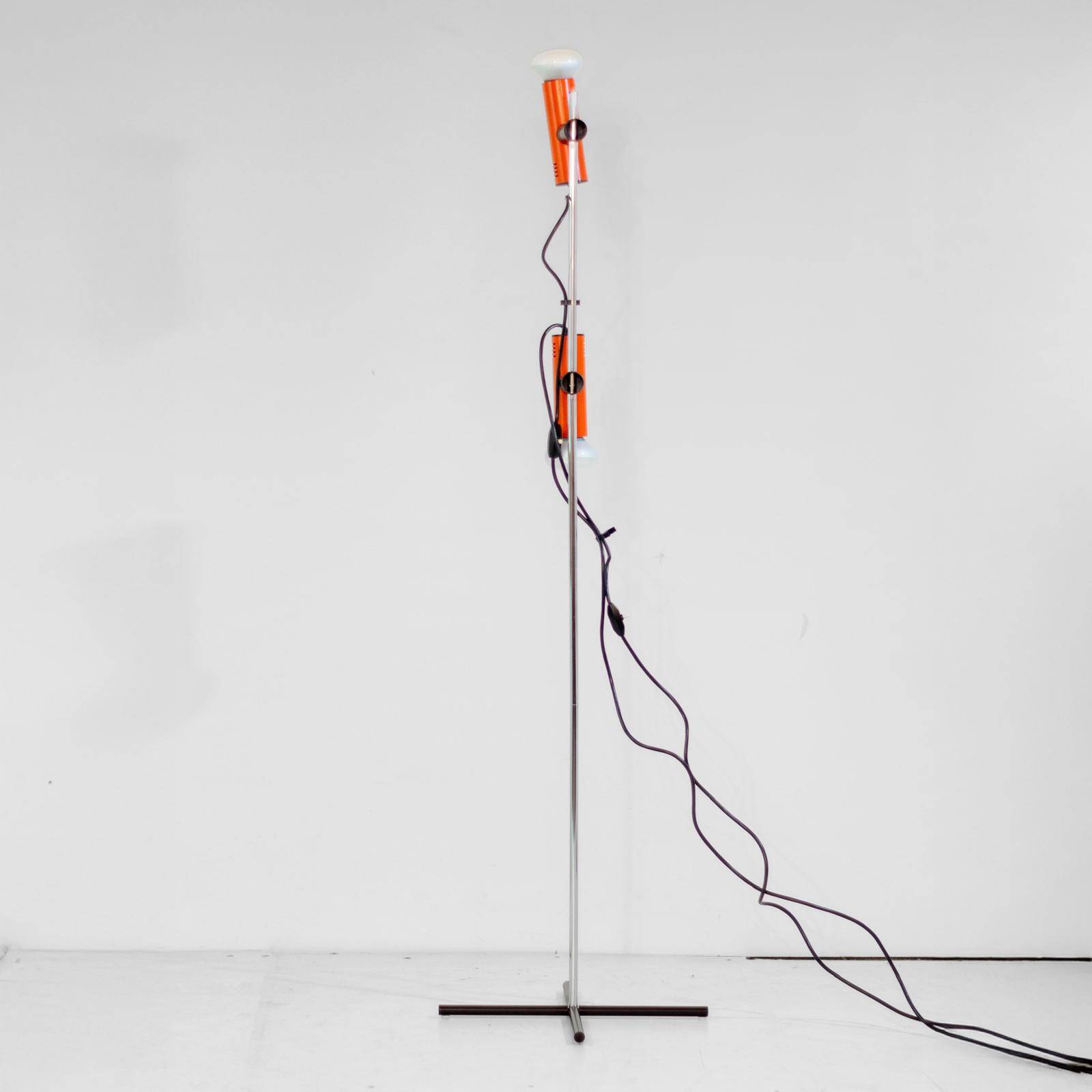 Metal Floor Lamp, Targetti Sankey, Italy 1970s