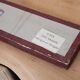 Set of 12 vintage glass knife rests – Original box – Hungary