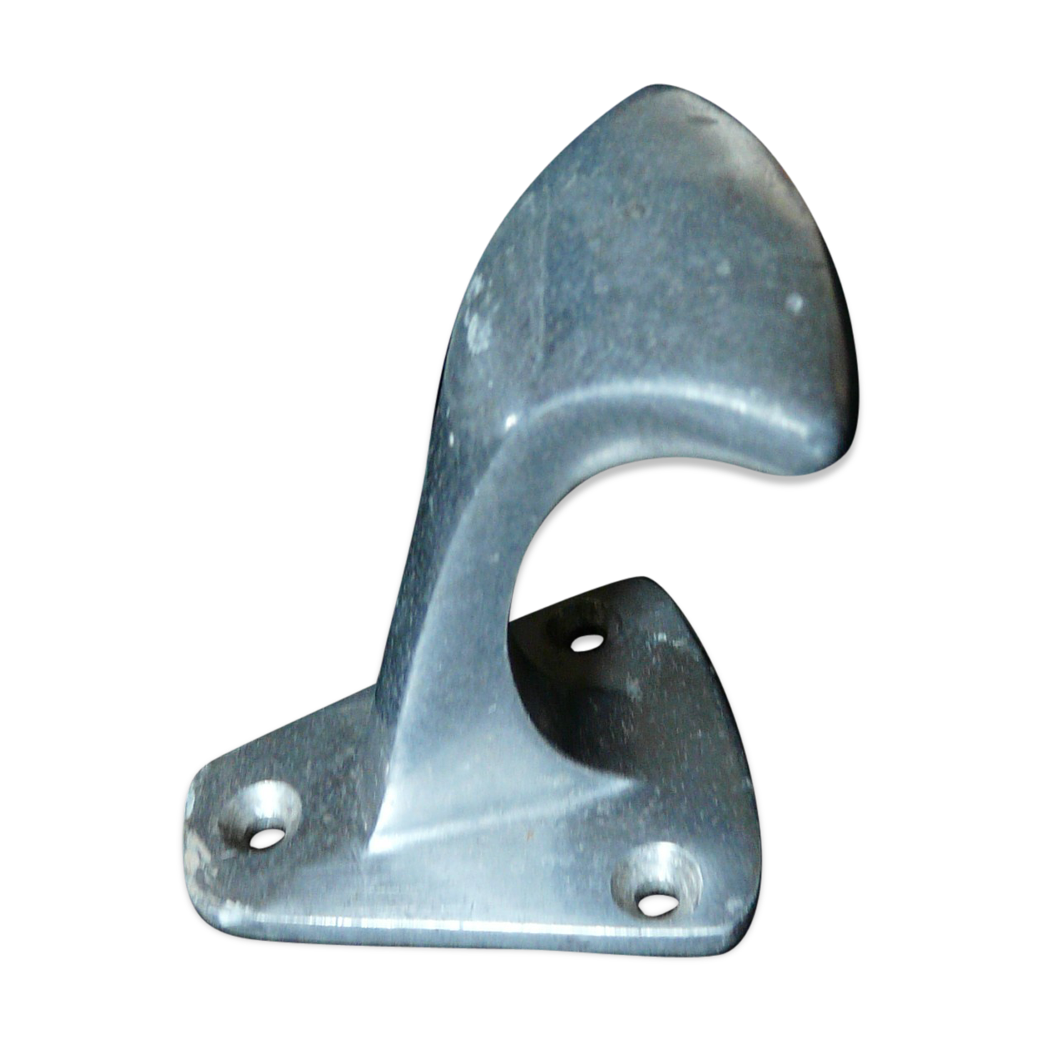 Peg wearing coat aluminum