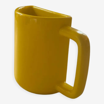 Cup half a cup danish ceramic yellow