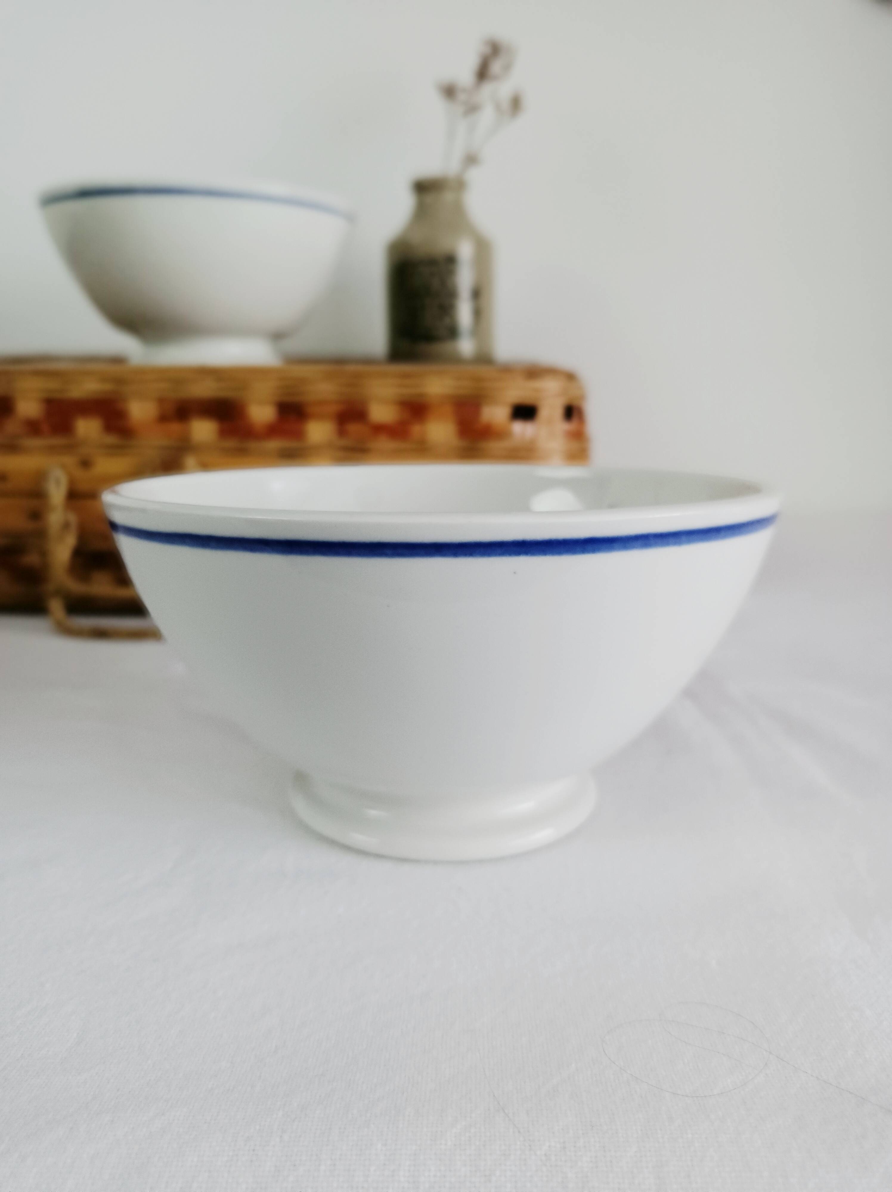 Set of 2 Sarreguemines bowls