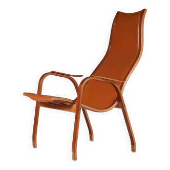 1950s “Kurva” Lounge Chair by Yngve Ekström Swedese, Sweden
