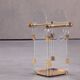 Vintage Fontana Arte acrylic and brass umbrella stand, Italy 1970s