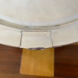 Old silver metal trivet