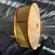 Lunel ceiling light / Porthole / Brass, perforated metal and glass
