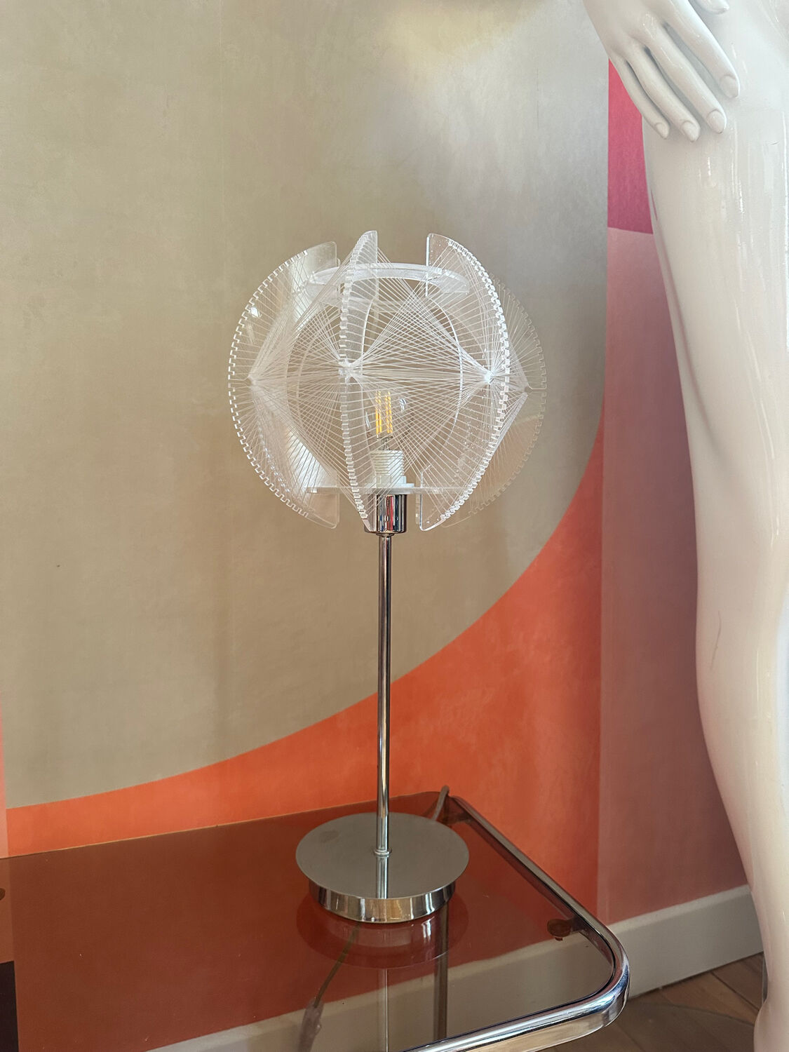 Vintage designer lamp