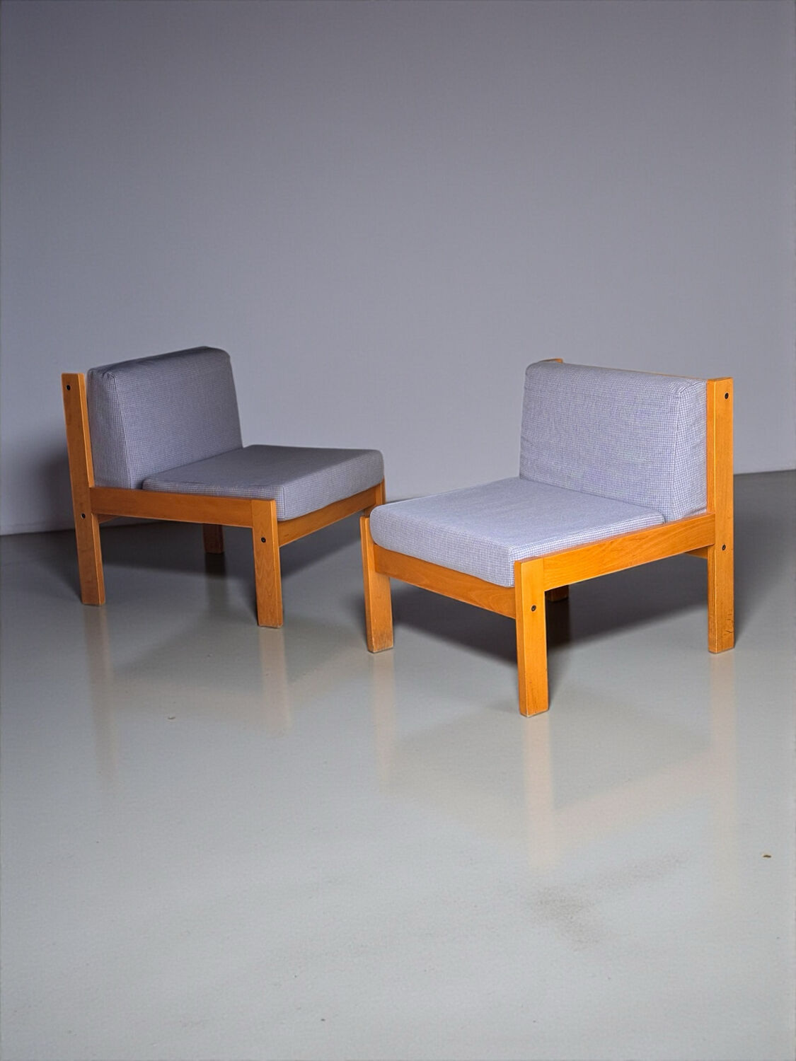 Baumann Esterel model armchairs, 1982