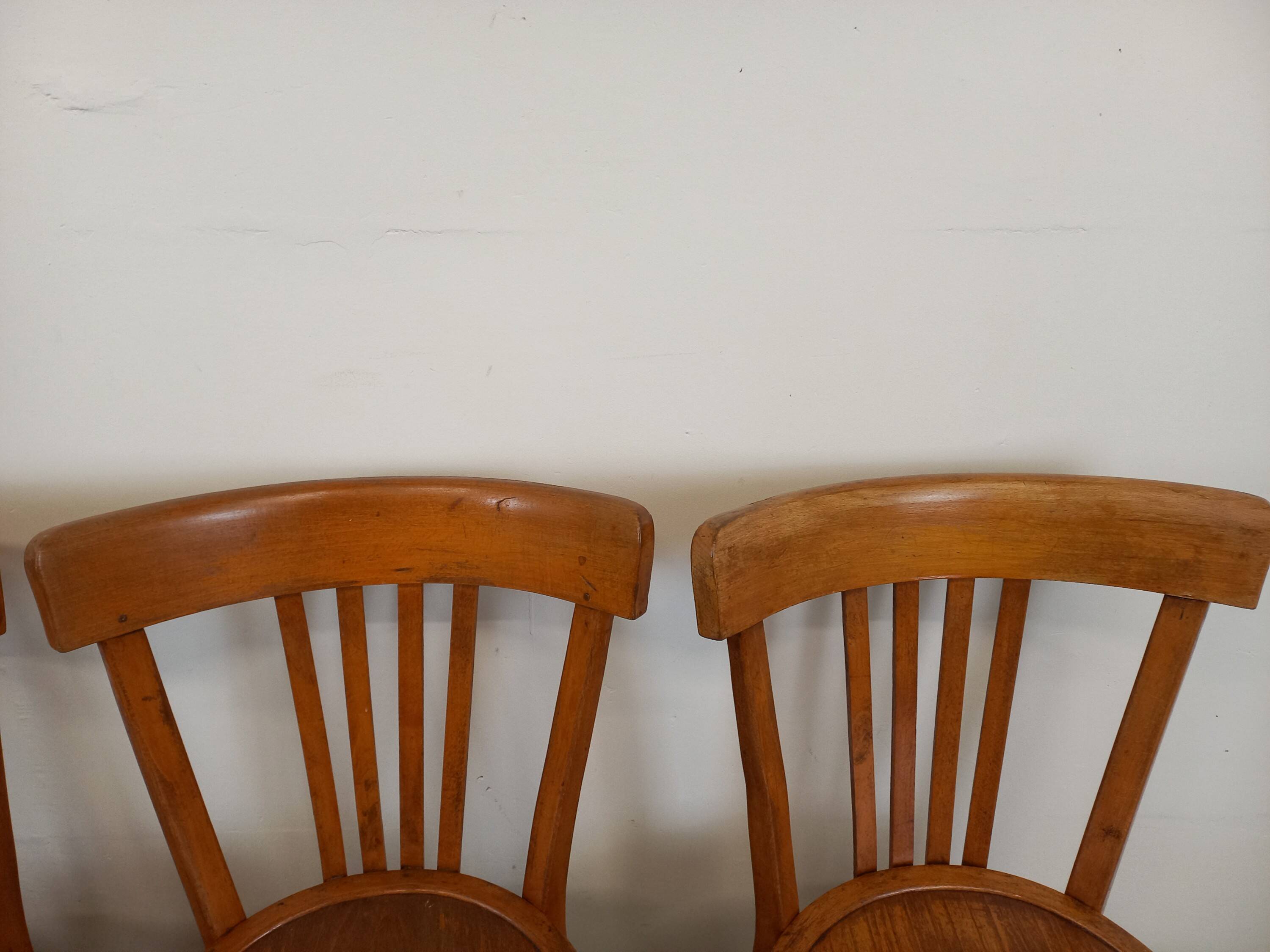 Chaises bistrot Luterma, set de 4