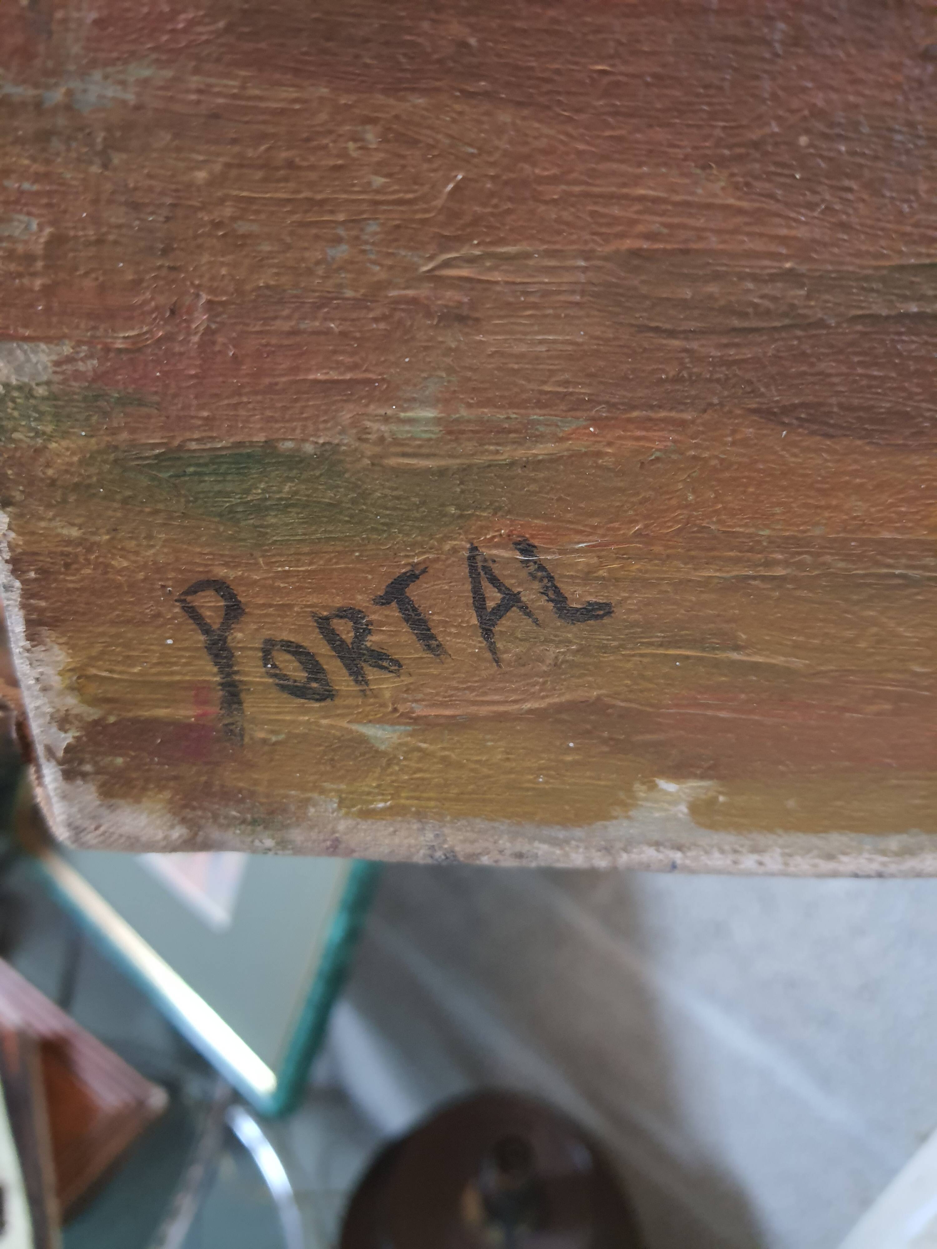 Painting bouquet of flowers