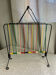 Scoubidou magazine rack, 1960s