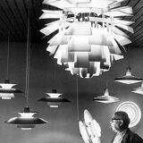 Ceiling Lamp Artichoke attributed to Poul Henningsen for Louis Poulsen, 1957