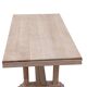 Farm Table / Monastery in Solid Raw Oak - 160 cm